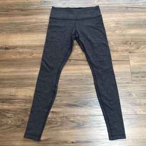 Lululemon herringbone wunder under leggings